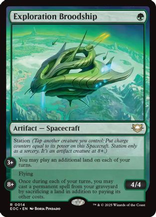 Image of Exploration Broodship [Edge of Eternities Commander]