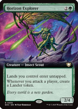 Image of Horizon Explorer (Extended Art) [Edge of Eternities Commander]