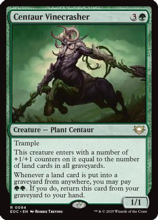 Image of Centaur Vinecrasher [Edge of Eternities Commander]
