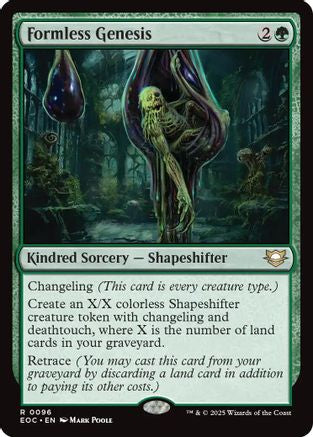 Image of Formless Genesis [Edge of Eternities Commander]