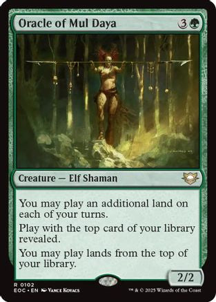 Image of Oracle of Mul Daya [Edge of Eternities Commander]