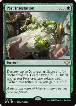 Image of Pest Infestation [Edge of Eternities Commander]