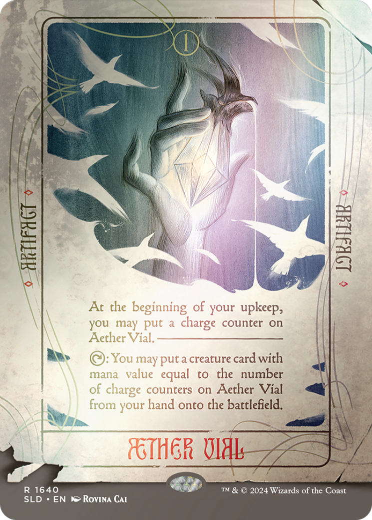 Image of Aether Vial (Rainbow Foil) [Secret Lair Drop Series]