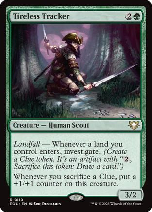 Image of Tireless Tracker [Edge of Eternities Commander]