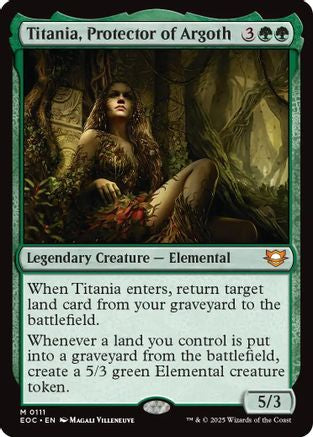 Image of Titania, Protector of Argoth [Edge of Eternities Commander]