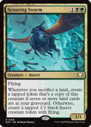 Image of Scouring Swarm [Edge of Eternities Commander]