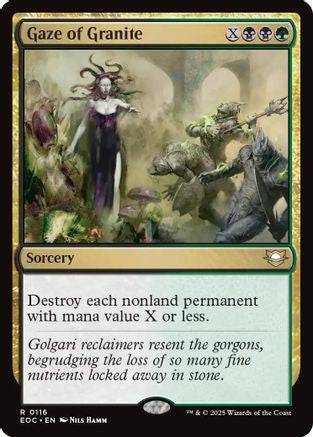 Image of Gaze of Granite [Edge of Eternities Commander]
