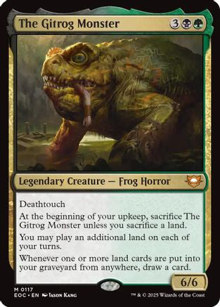 Image of The Gitrog Monster [Edge of Eternities Commander]