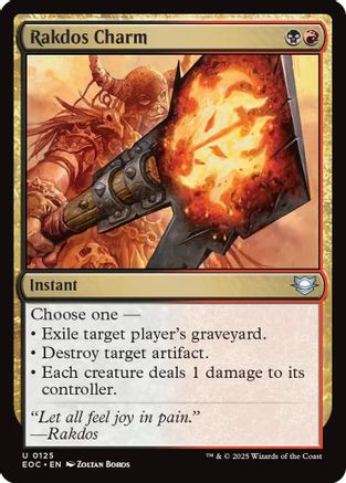 Image of Rakdos Charm [Edge of Eternities Commander]