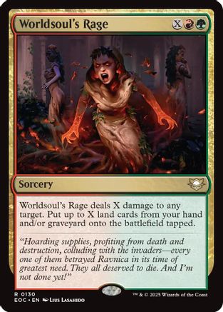 Image of Worldsoul's Rage [Edge of Eternities Commander]
