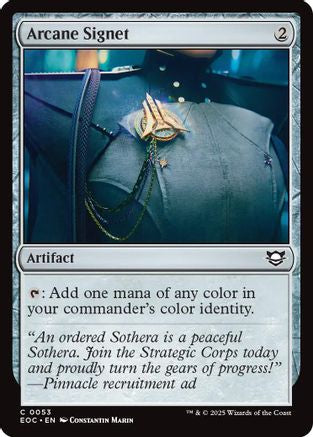 Image of Arcane Signet [Edge of Eternities Commander]