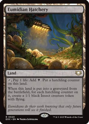 Image of Eumidian Hatchery [Edge of Eternities Commander]