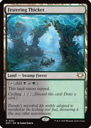 Image of Festering Thicket [Edge of Eternities Commander]