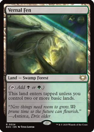 Image of Vernal Fen [Edge of Eternities Commander]