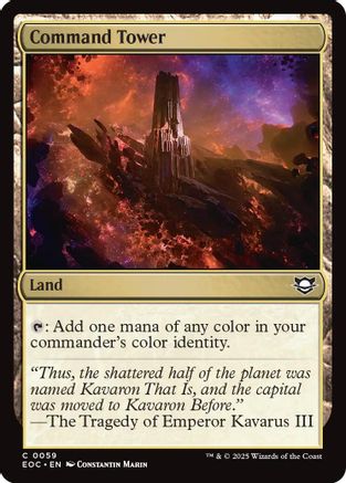 Image of Command Tower [Edge of Eternities Commander]