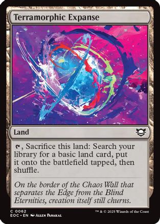 Image of Terramorphic Expanse [Edge of Eternities Commander]
