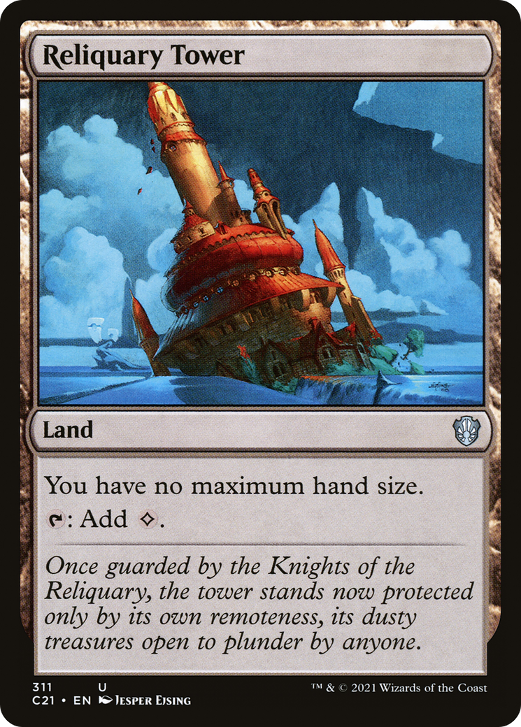 Image of Reliquary Tower [Commander 2021]