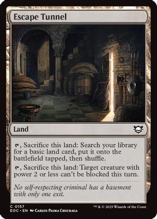 Image of Escape Tunnel [Edge of Eternities Commander]