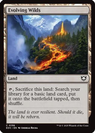 Image of Evolving Wilds [Edge of Eternities Commander]