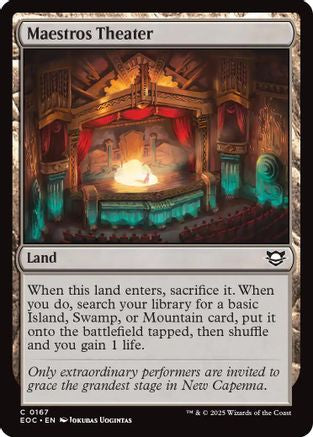 Image of Maestros Theater [Edge of Eternities Commander]