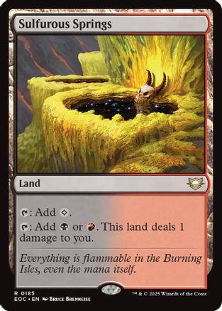 Image of Sulfurous Springs [Edge of Eternities Commander]