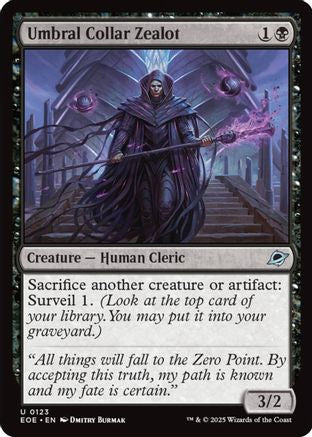 Image of Umbral Collar Zealot [Edge of Eternities]