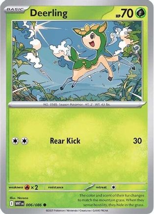 Image of Deerling (006/086) [Scarlet & Violet: White Flare]