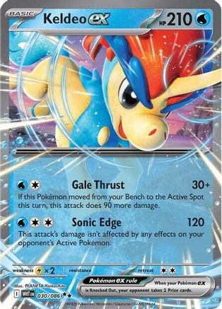 Image of Keldeo ex (030/086) [Scarlet & Violet: White Flare]