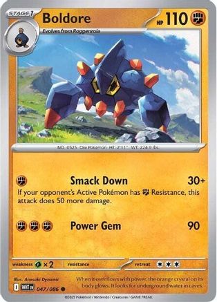 Image of Boldore (047/086) [Scarlet & Violet: White Flare]