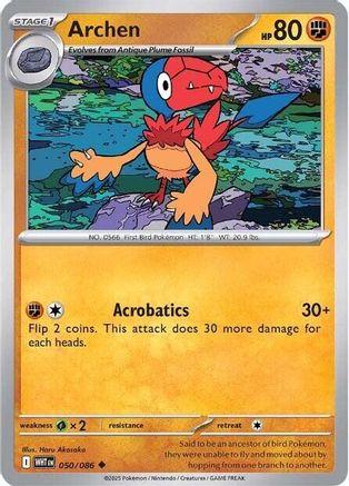 Image of Archen (050/086) [Scarlet & Violet: White Flare]