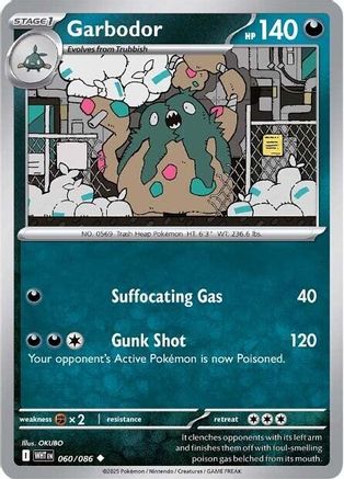 Image of Garbodor (060/086) [Scarlet & Violet: White Flare]