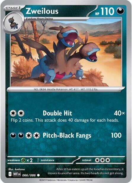 Image of Zweilous (066/086) [Scarlet & Violet: White Flare]