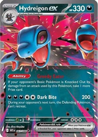 Image of Hydreigon ex (067/086) [Scarlet & Violet: White Flare]