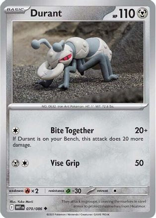 Image of Durant (070/086) [Scarlet & Violet: White Flare]