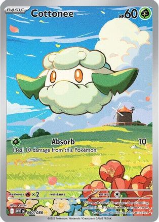 Image of Cottonee (090/086) [Scarlet & Violet: White Flare]