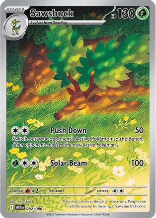 Image of Sawsbuck (092/086) [Scarlet & Violet: White Flare]