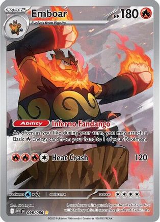 Image of Emboar (098/086) [Scarlet & Violet: White Flare]