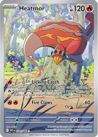 Image of Heatmor (104/086) [Scarlet & Violet: White Flare]