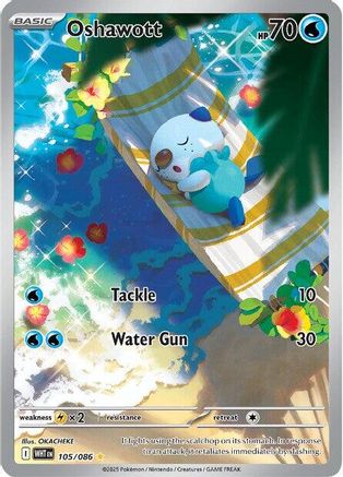 Image of Oshawott (105/086) [Scarlet & Violet: White Flare]