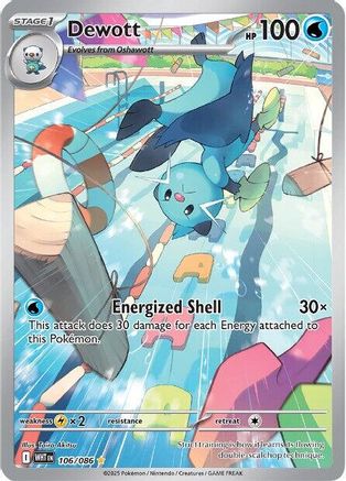 Image of Dewott (106/086) [Scarlet & Violet: White Flare]