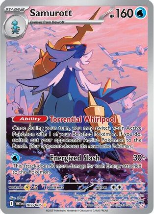 Image of Samurott (107/086) [Scarlet & Violet: White Flare]
