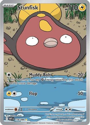 Image of Stunfisk (118/086) [Scarlet & Violet: White Flare]