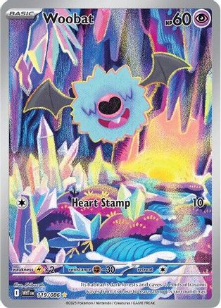 Image of Woobat (119/086) [Scarlet & Violet: White Flare]