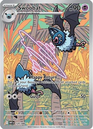 Image of Swoobat (120/086) [Scarlet & Violet: White Flare]
