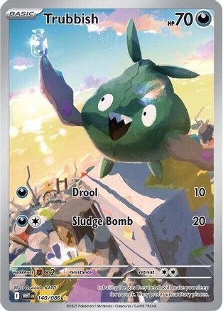Image of Trubbish (140/086) [Scarlet & Violet: White Flare]