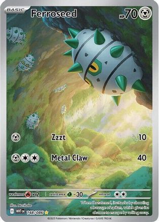 Image of Ferroseed (148/086) [Scarlet & Violet: White Flare]
