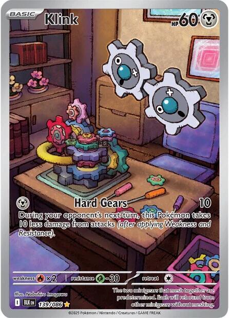 Image of Klink (139/086) [Scarlet & Violet: Black Bolt]