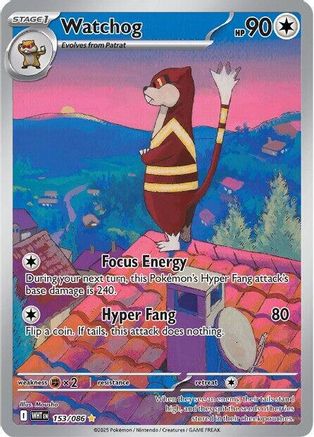 Image of Watchog (153/086) [Scarlet & Violet: White Flare]