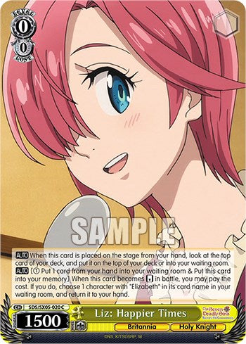 Image of Liz: Happier Times [The Seven Deadly Sins: Revival of The Commandments]