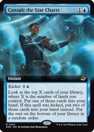 Image of Consult the Star Charts (Extended Art) [Edge of Eternities]